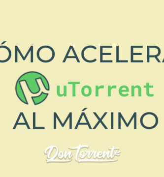 acelerar utorrent al máximo